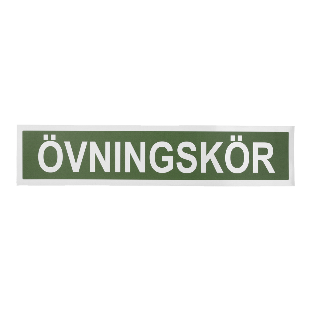 Hamron Övningskörningsskylt