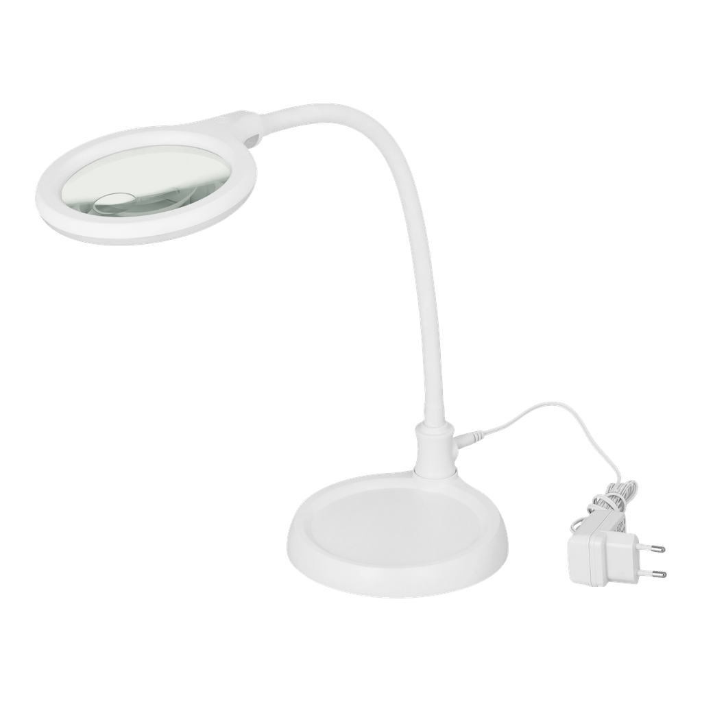Anslut Bordlampe med forstørrelse LED