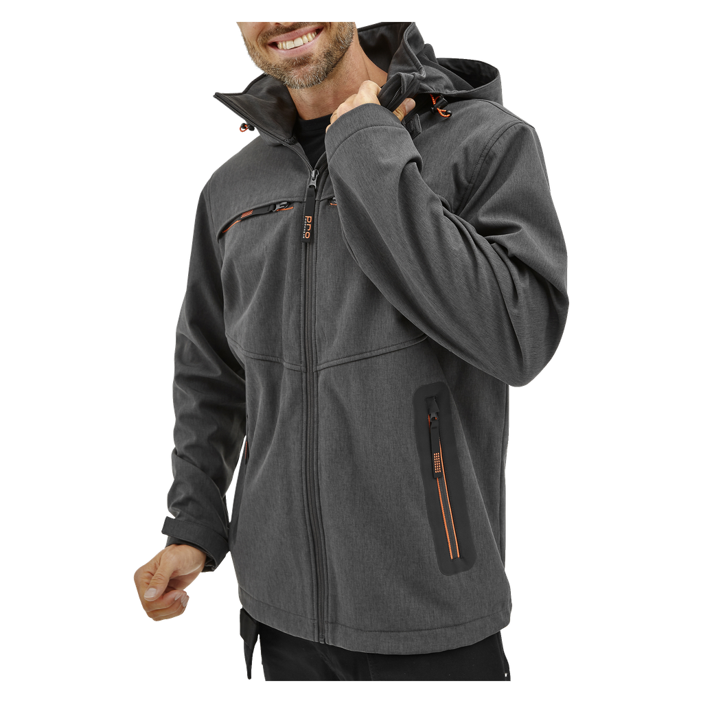 Bluewear Pro Workwear Softshelljacka herr