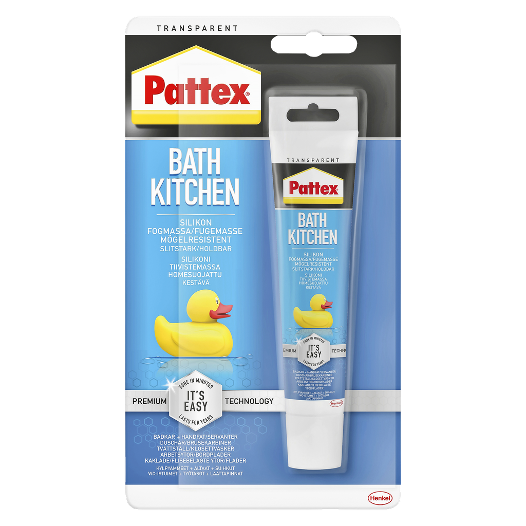 Pattex Våtromssilikon