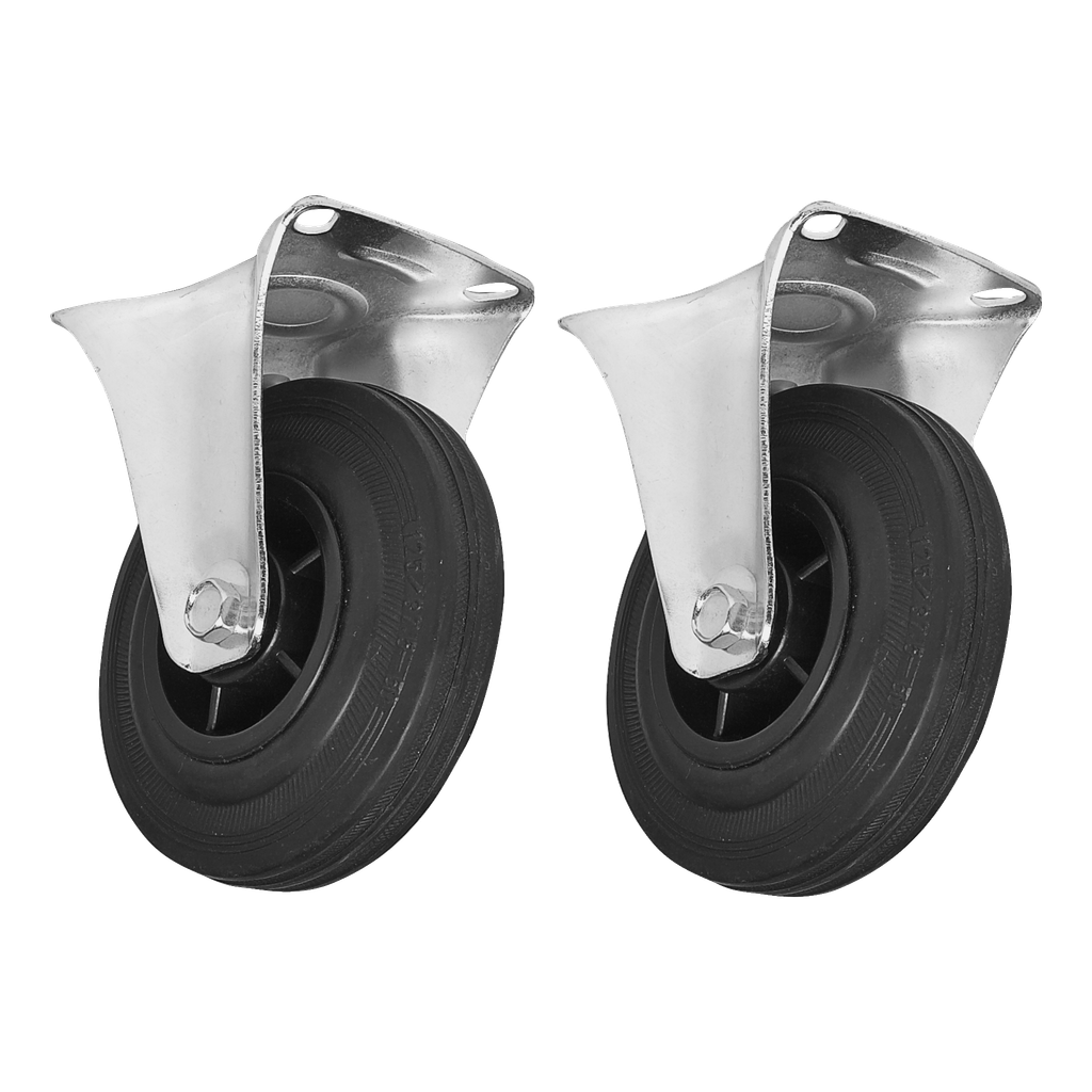 Hamron Transporthjul gummi/plast 2-pk