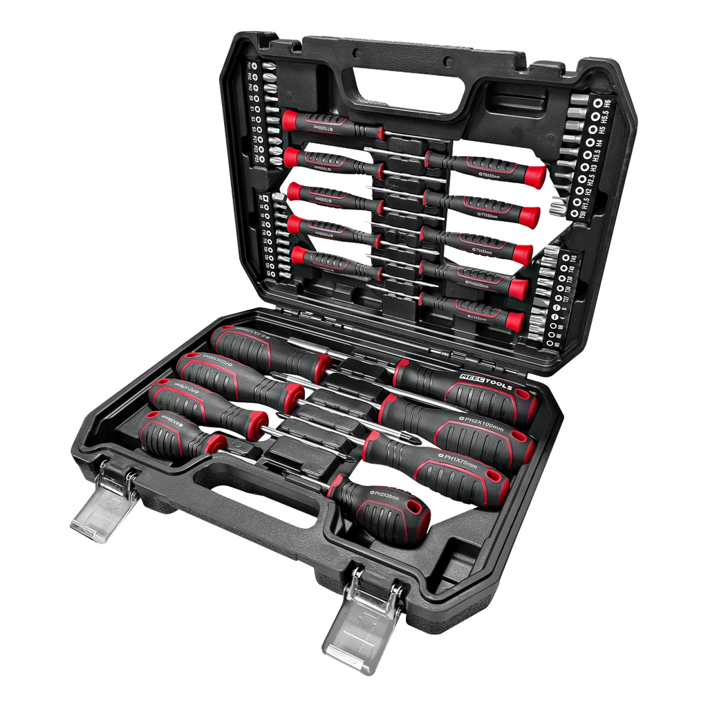 Meec Tools Skrutrekker-/bitssett 58-pk