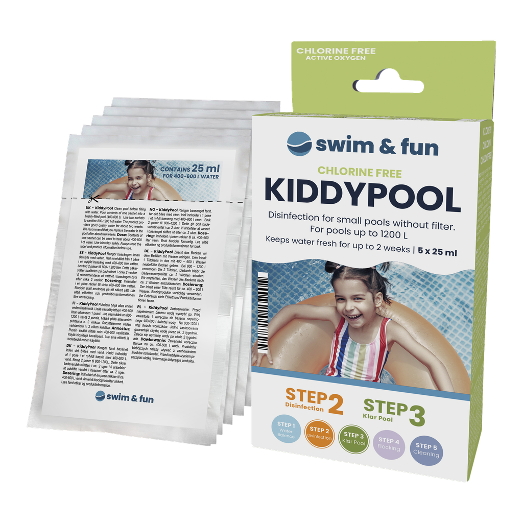Swim fun Desinfeksjon for barnebasseng