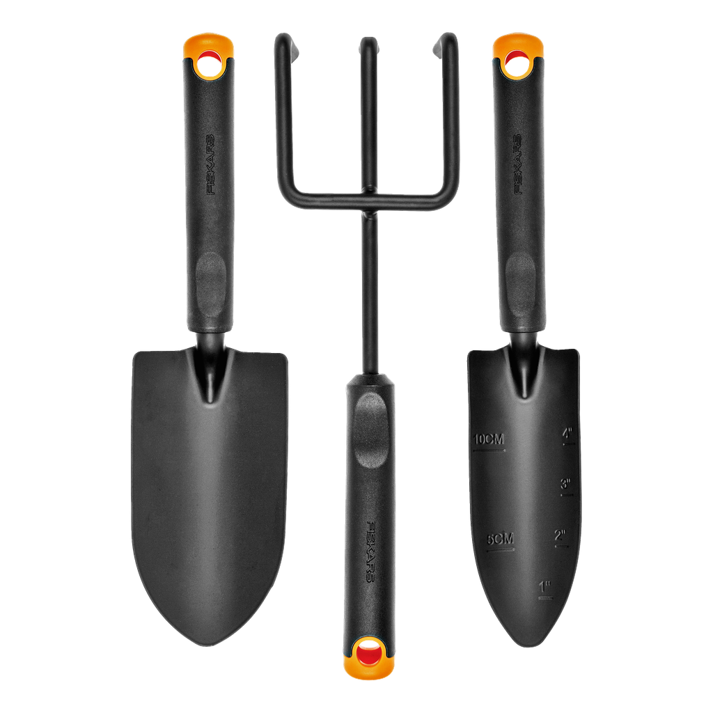 Fiskars Gartenwerkzeug-Set 3-teilig