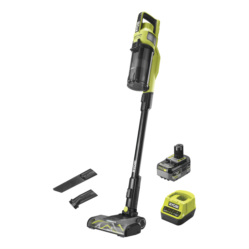 Ryobi ONE+ Trådløs støvsuger med børsteløs motor