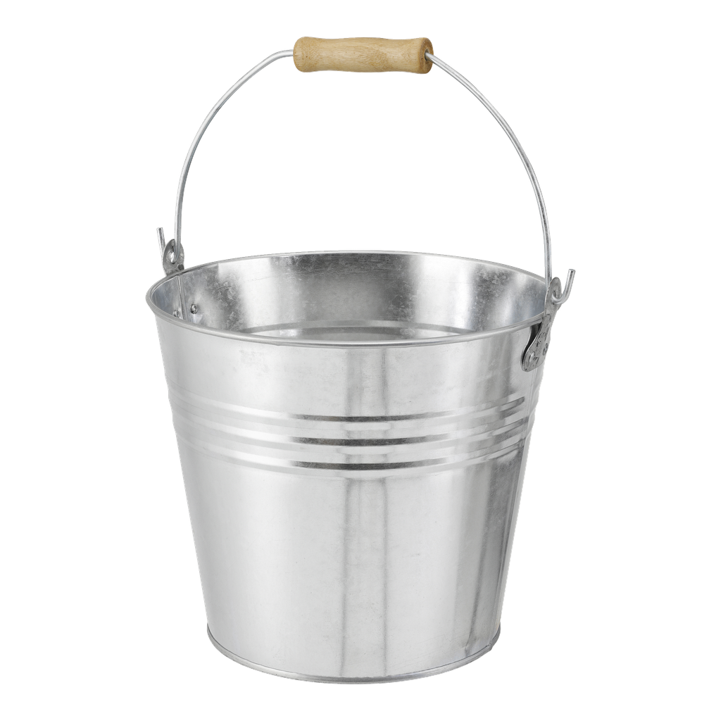 Hard Head Eimer mit Holzgriff