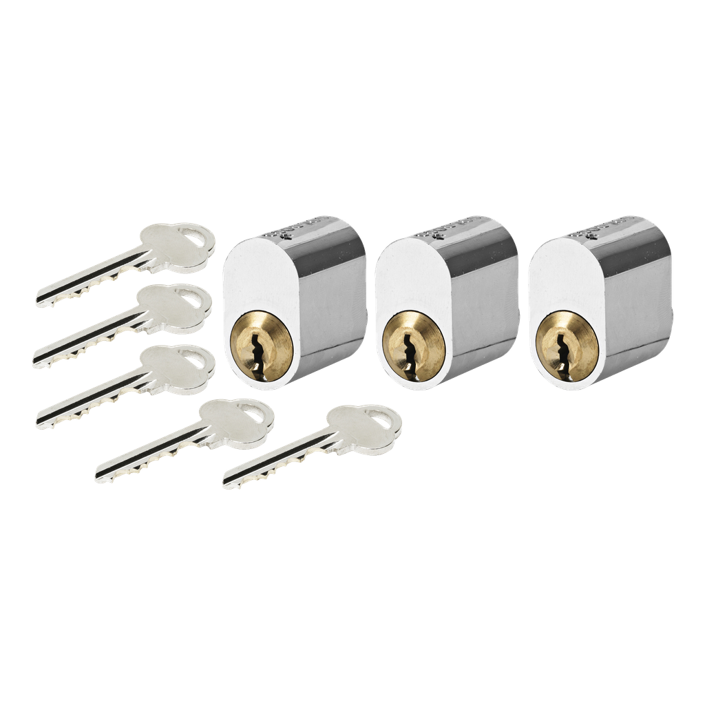 Hard Head Låssylindre 3-pk