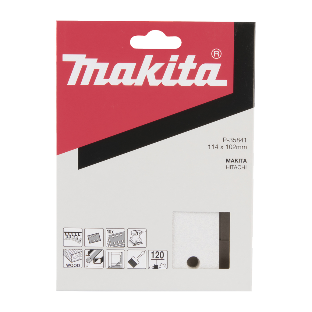 Makita Slipepapir for plansliping 10-pk
