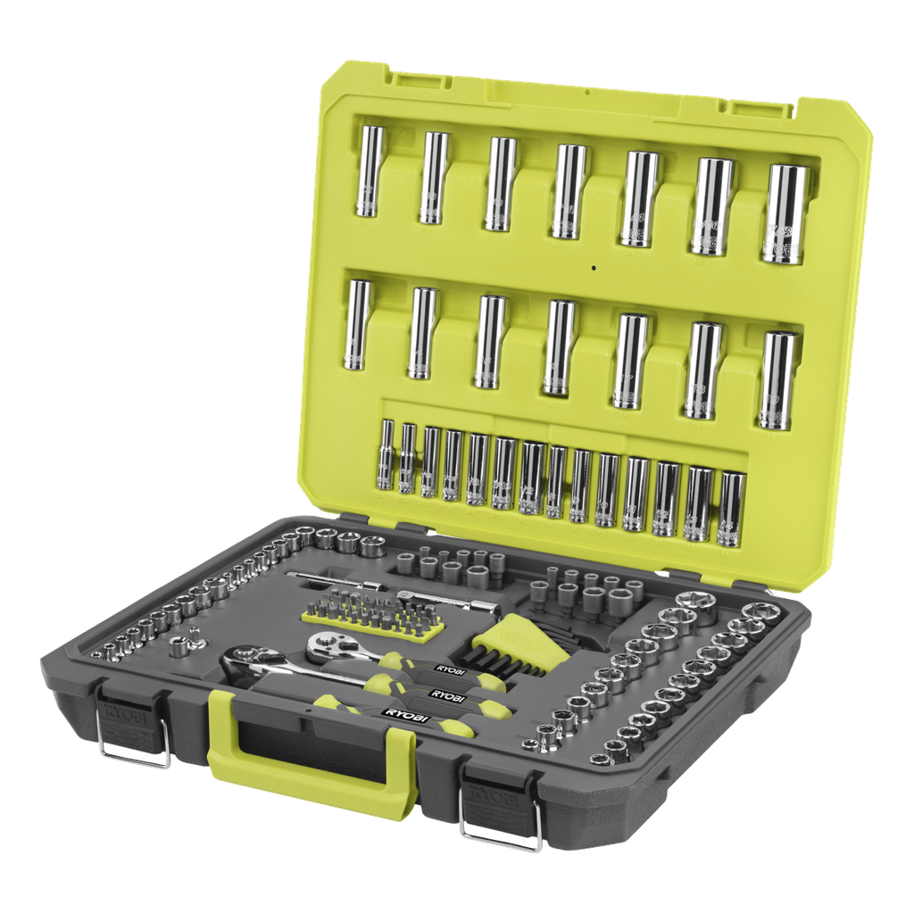 Ryobi Pipenøkkelsett 156-pk
