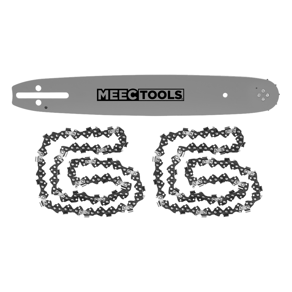 Meec Tools Sågsvärd + sågkedjor 3 delar