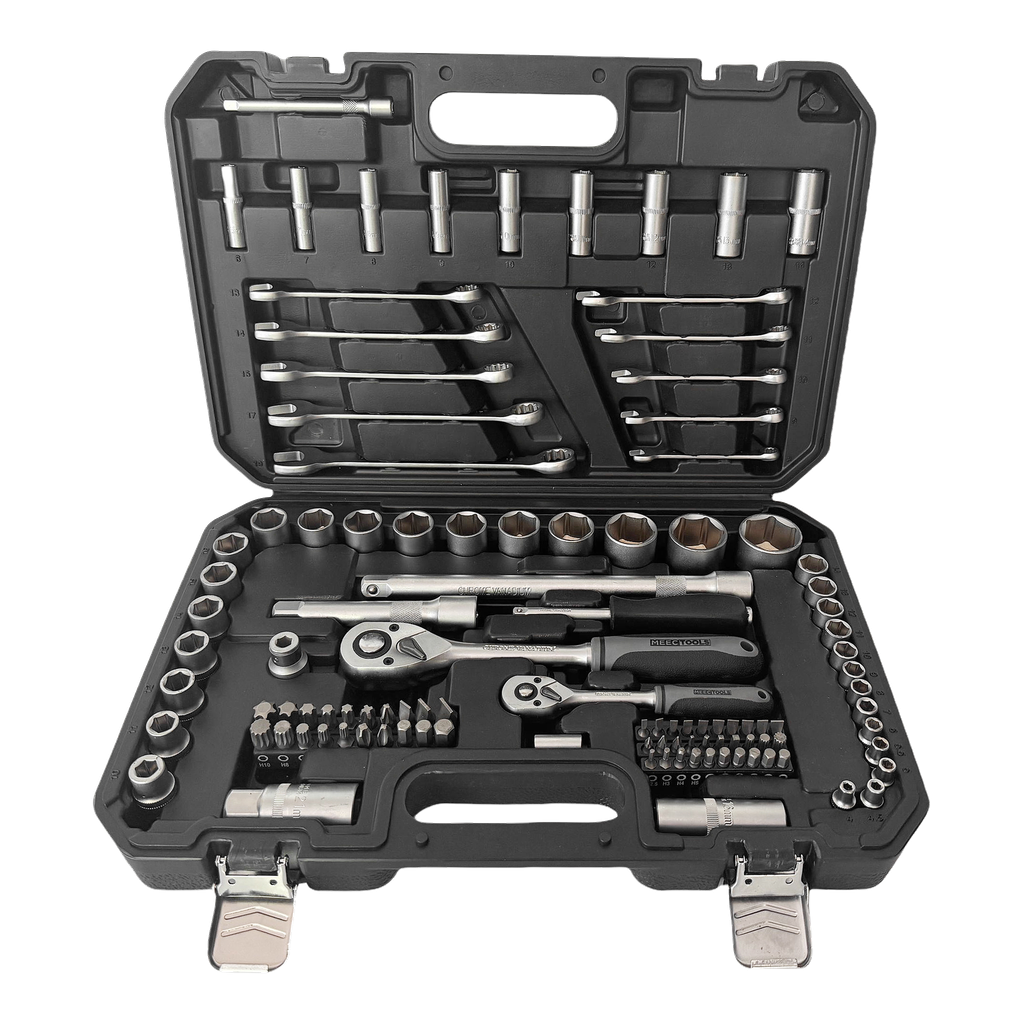 Meec Tools Pipenøkkelsett 110 deler