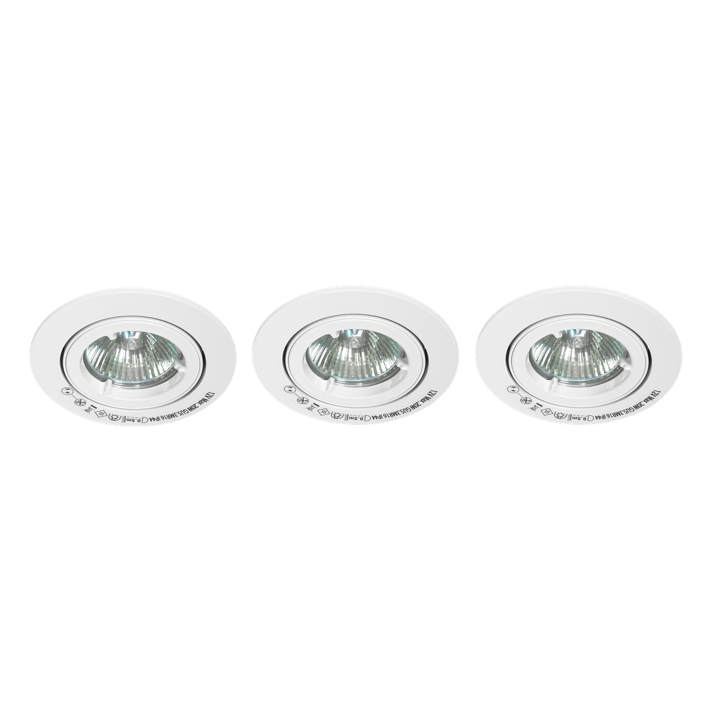 Proo Vinklingsbara downlights 3-pk