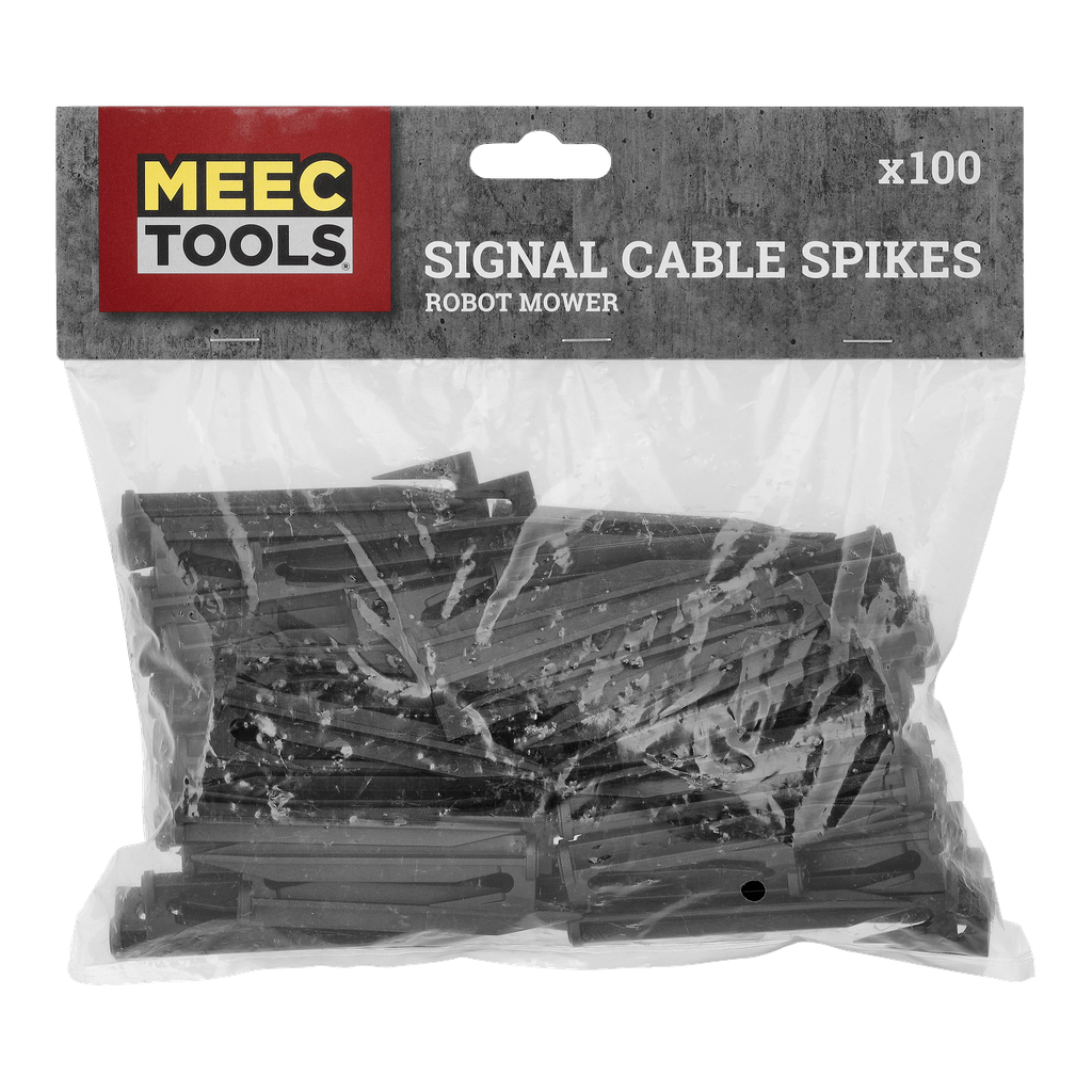 Meec Tools Festeplugger for robotgressklippere 100-pk