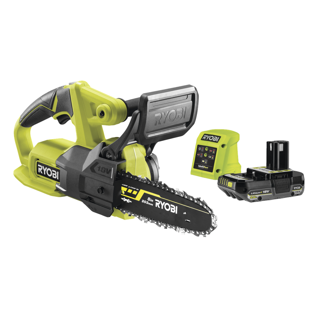 Batteridrevet motorsag RYOBI ONE+ RY18CS20A-125, 18 V, 2,5 Ah, 20 cm
