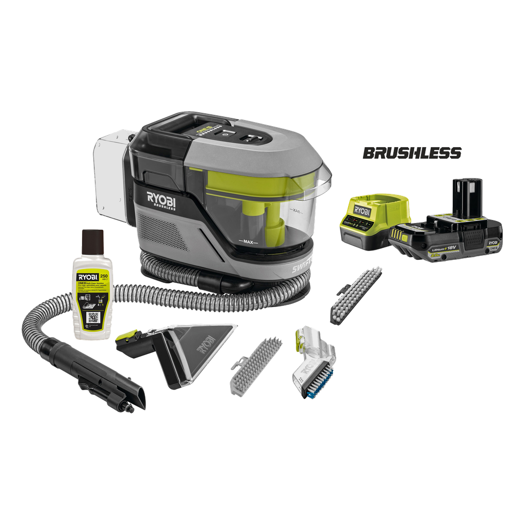 Ryobi ONE+ Batteridrevet flekkfjerner
