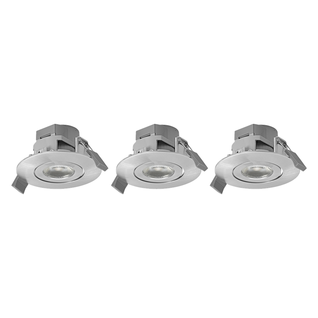 Anslut Downlight LED 3-pk