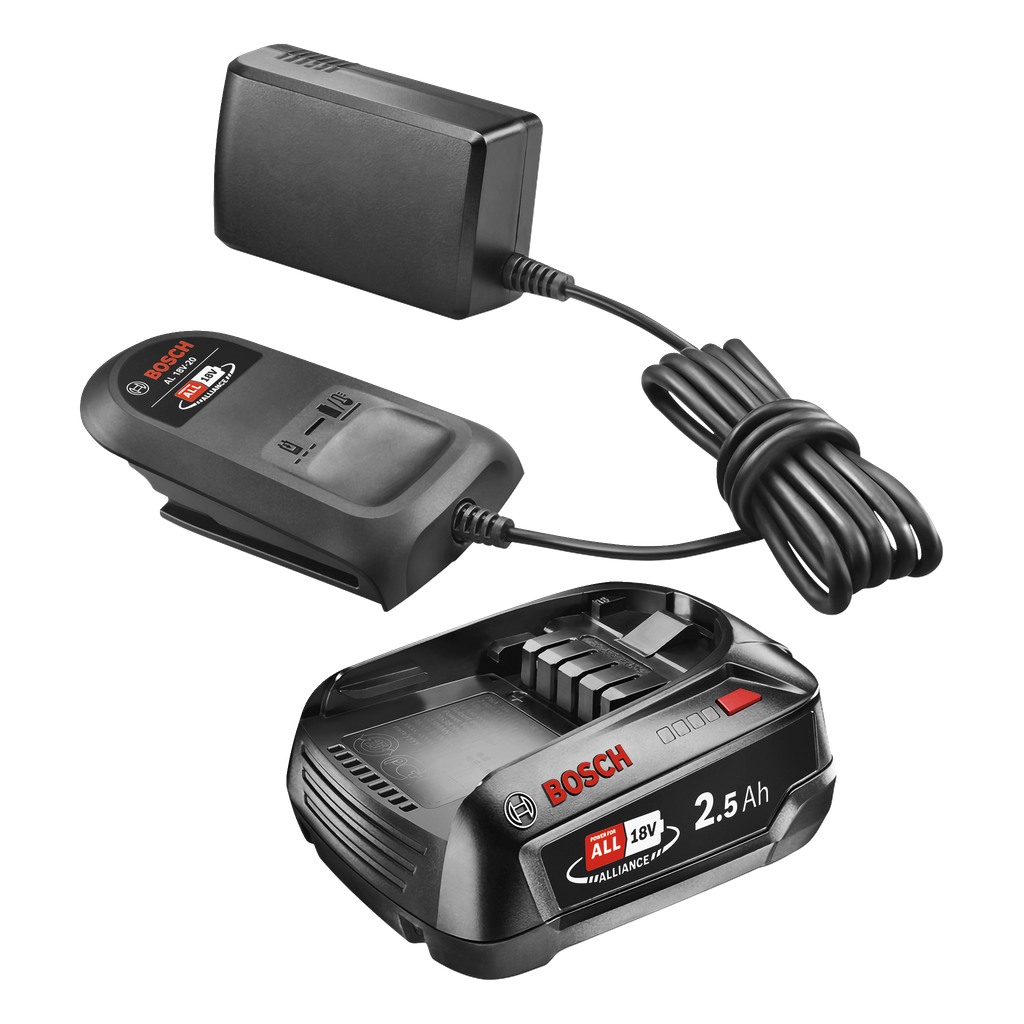 Bosch Power 4 All Batteri + batterilader