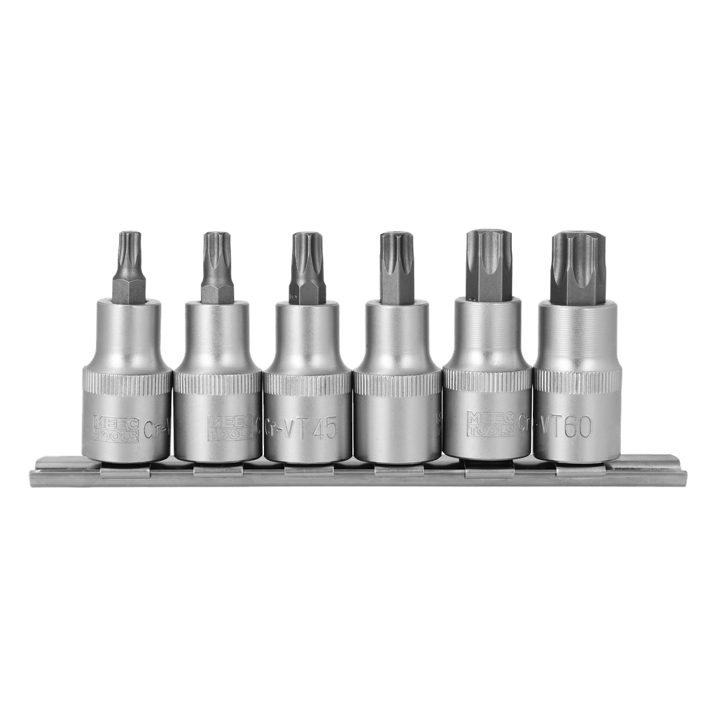Meec Tools Torx-Bitsatz 6-teilig