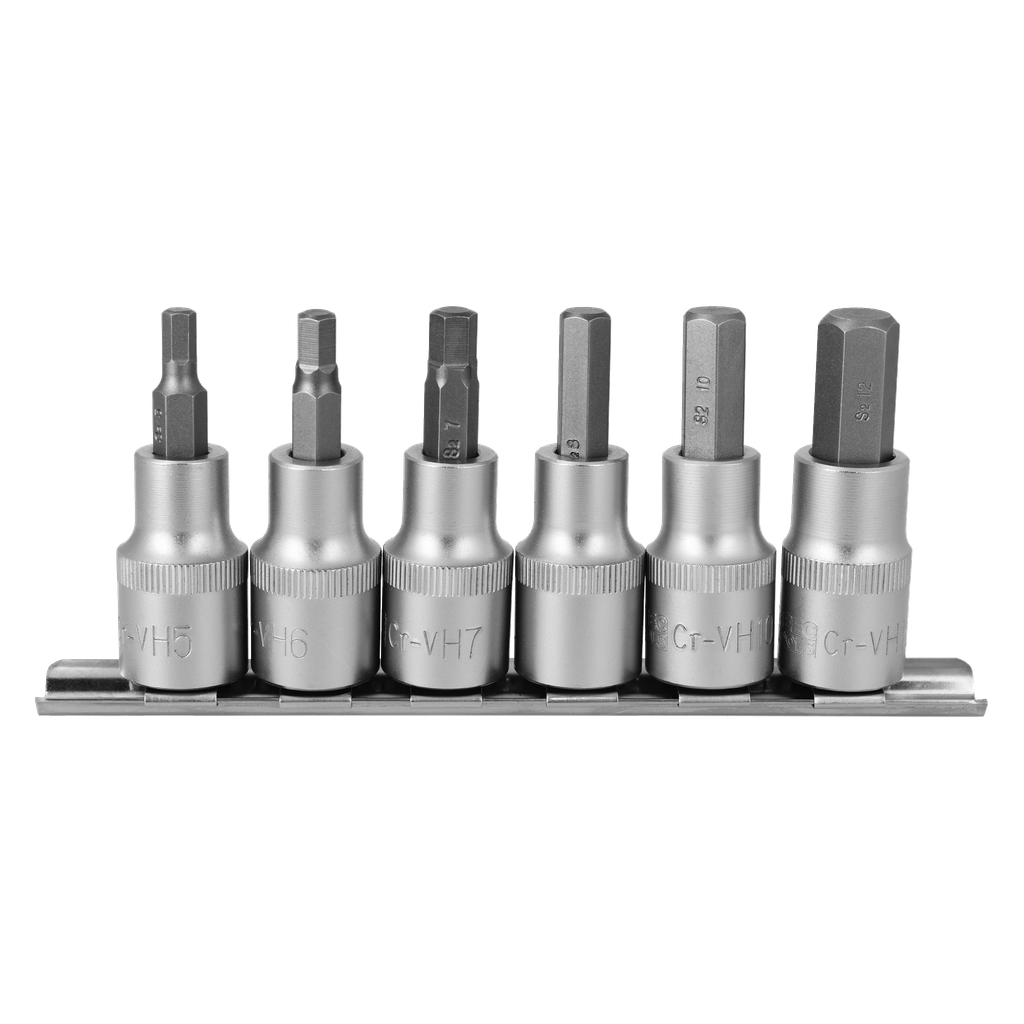 Meec Tools Stecknuss-Satz 6-teilig