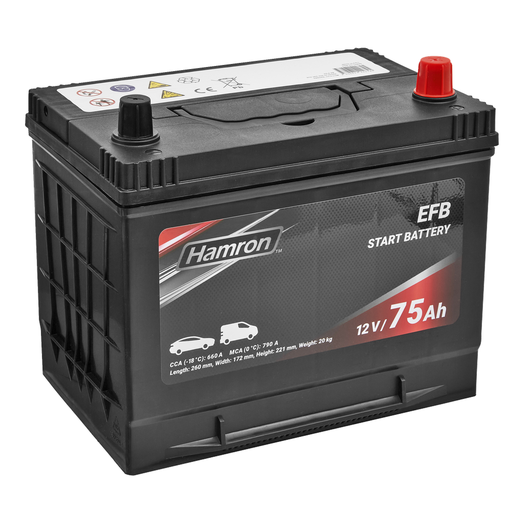 Hamron Bilbatteri EFB
