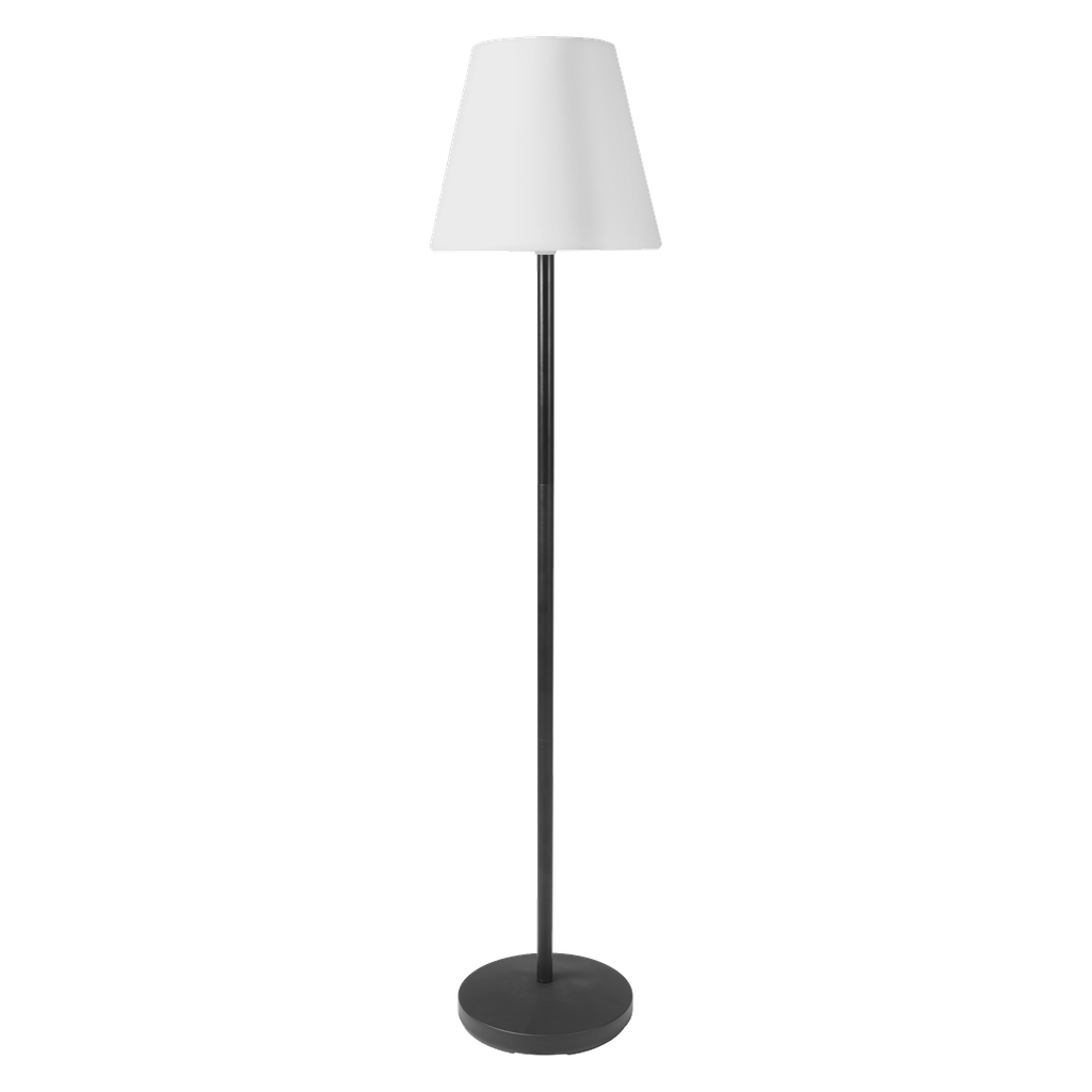 Anslut Laddbar golvlampa med solcell