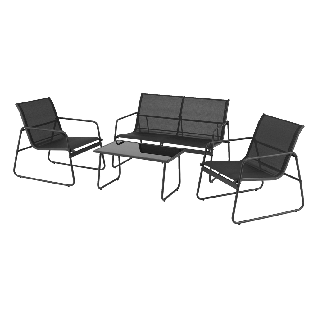 EKVIP Gartenlounge-Set 4-teilig