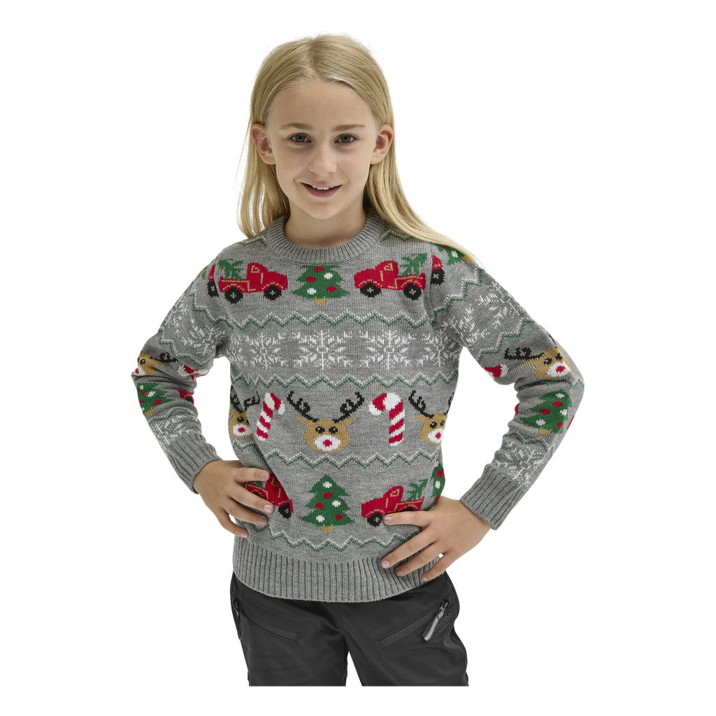 Bluewear Strikket julegenser barn