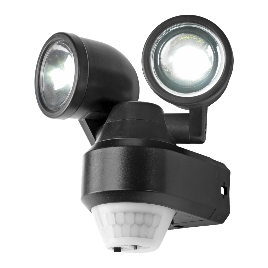 Anslut LED-lampe med bevegelsessensor