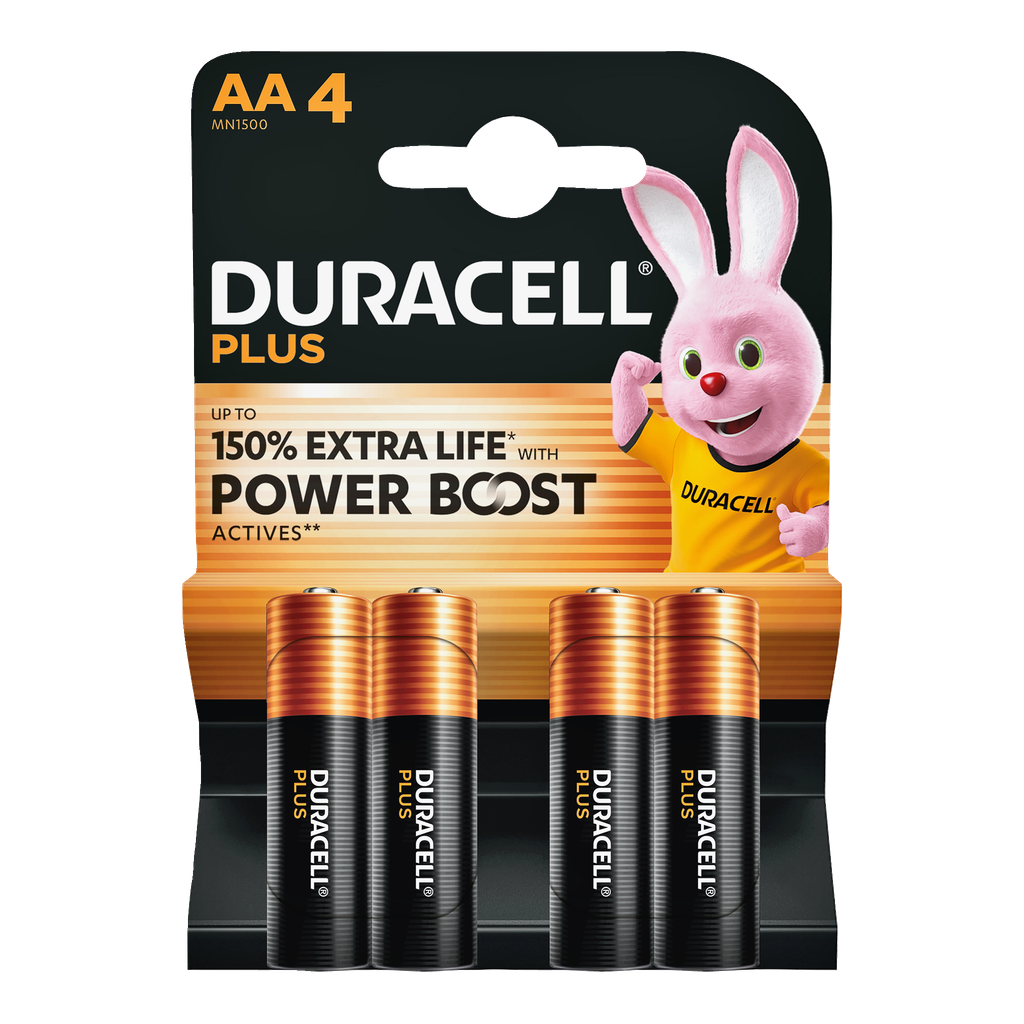 Duracell AA-Batterien 4 Stk.