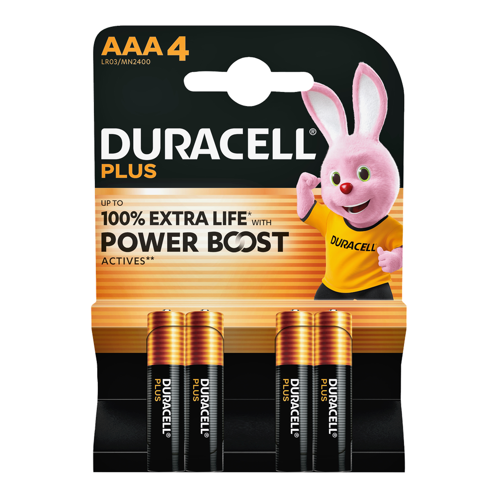 Duracell AAA-Batterien 4 Stk.