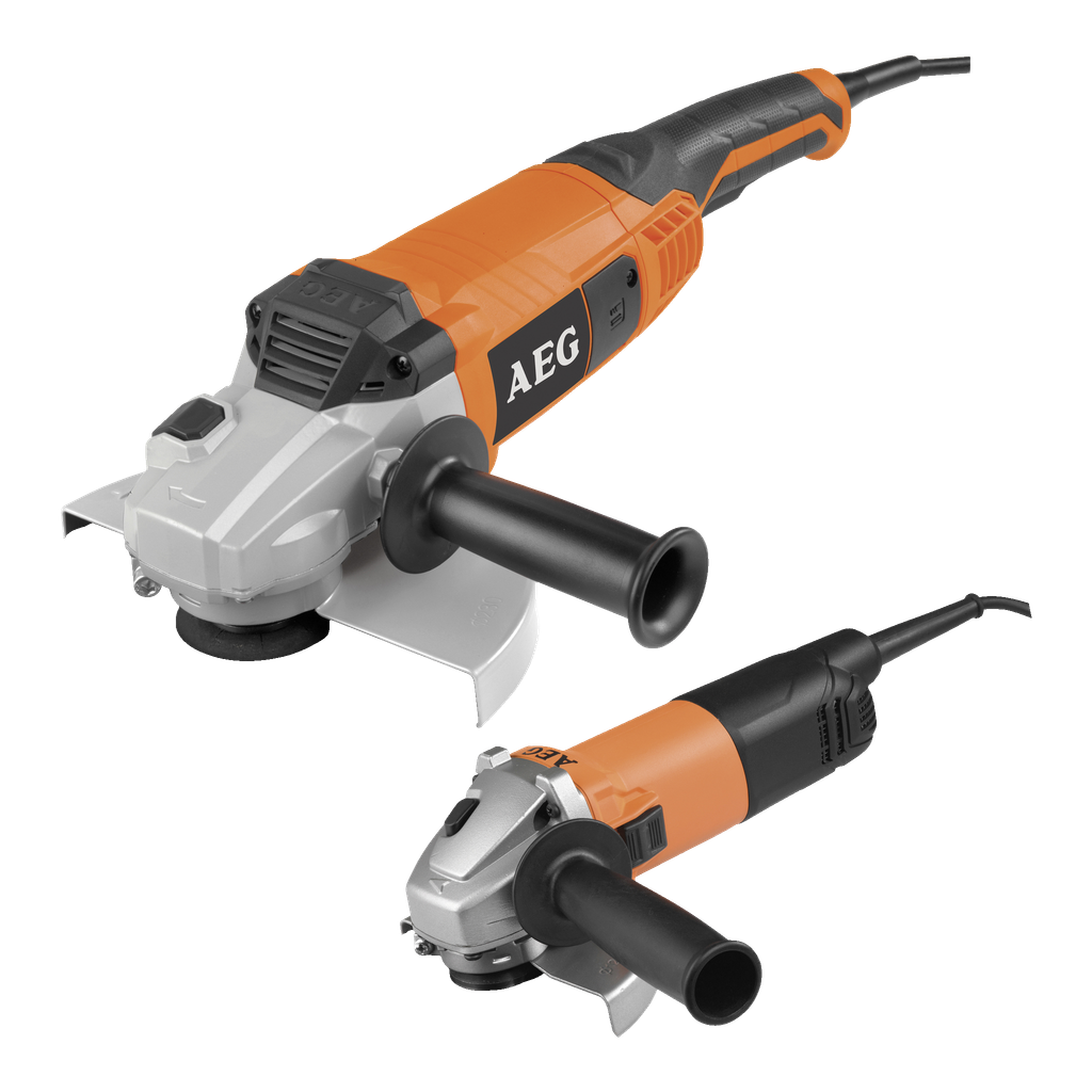 AEG Powertools Vinkelsliperpakke 2 deler