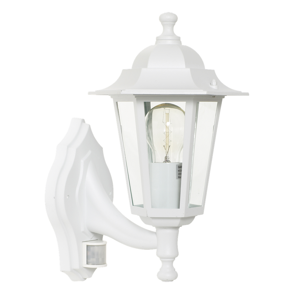 Anslut Vegglampe med bevegelsessensor