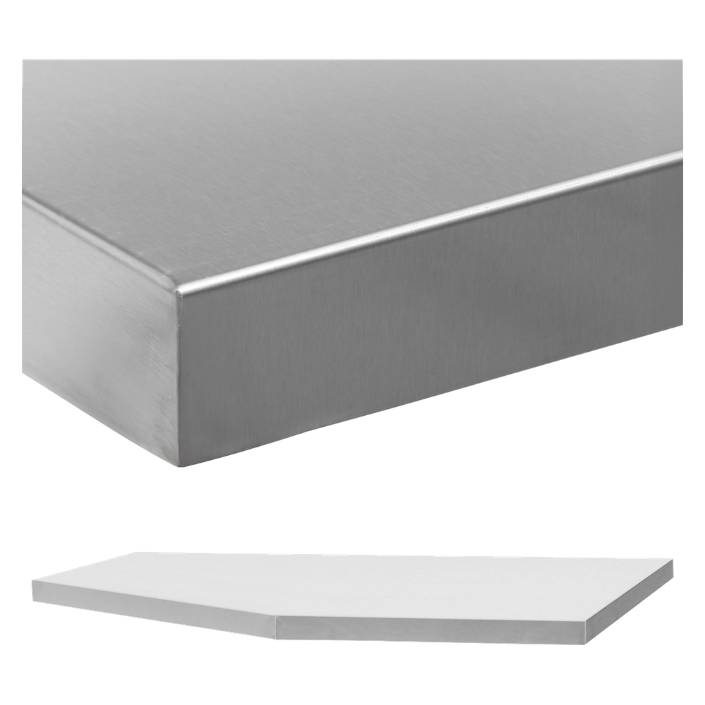 Hard Head Arbeitsplatte für Eckschrank