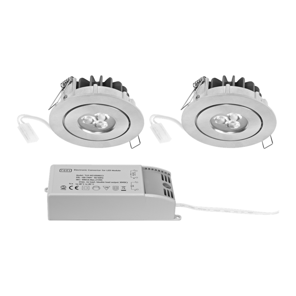 Proo Downlight LED 2-pk