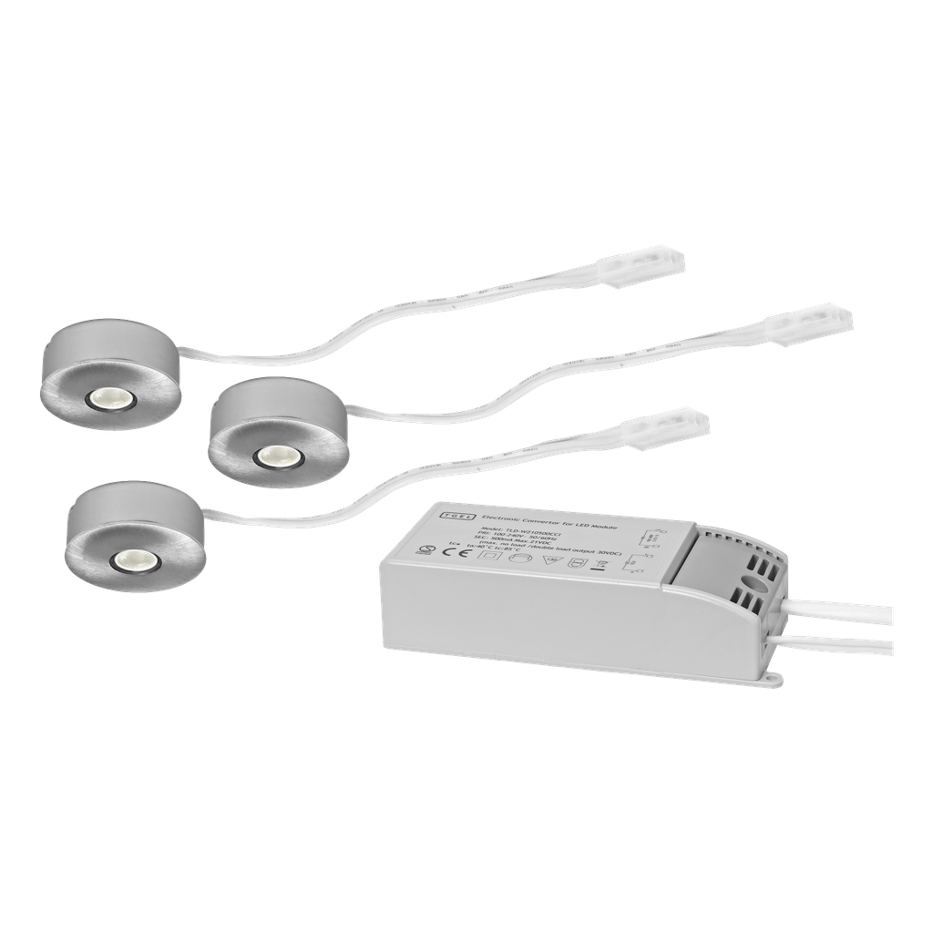 Proo LED-downlight 3-pk