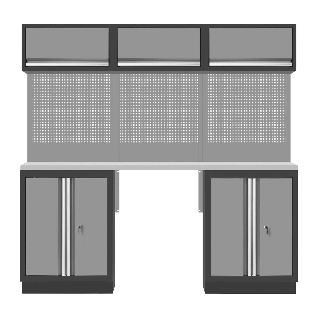 Hard Head Werkstatteinrichtung-Set S 204 cm