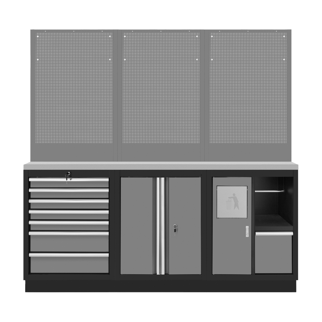 Hard Head Werkstatteinrichtung-Set M 204 cm