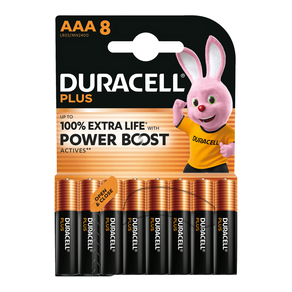 Duracell AAA-Batterien 8 Stk.
