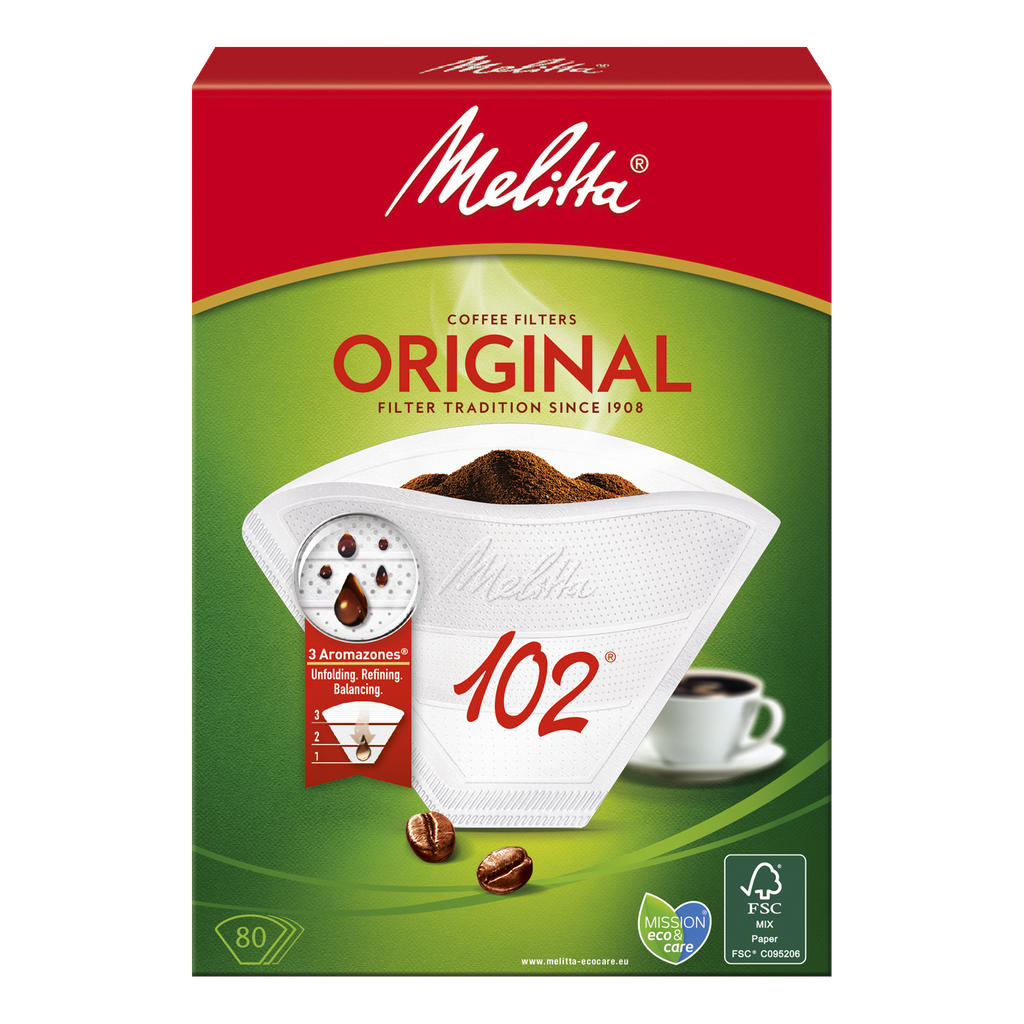 Melitta Kaffefilter 80-pk