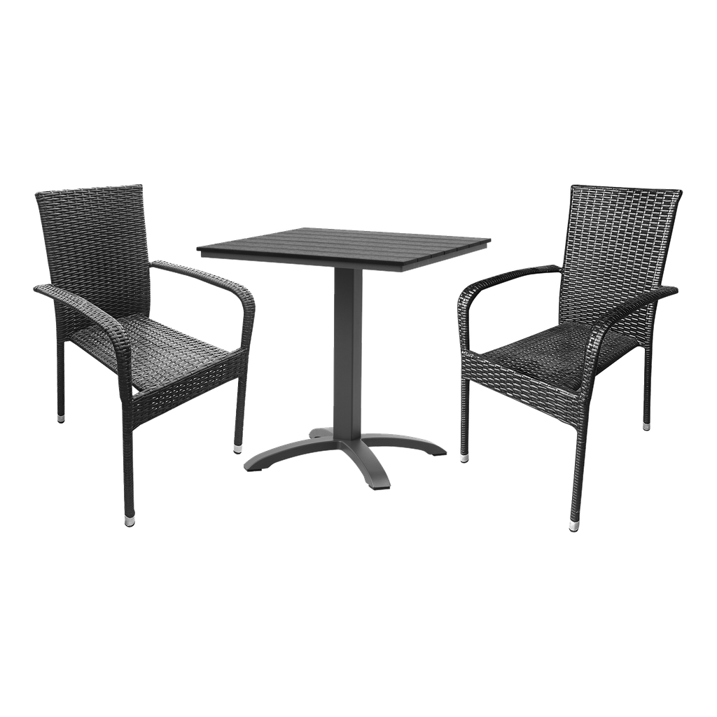 Bistro-Set Polyrattan