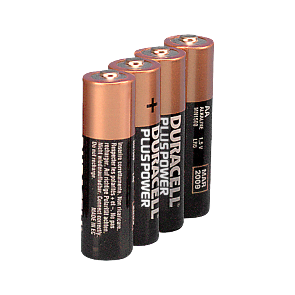 Duracell Alkaliske batterier 4-pk