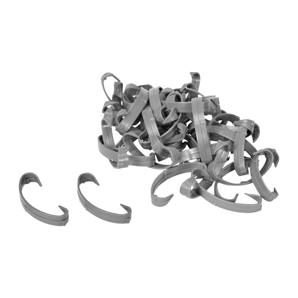 Clips för rörisolering 50-pk