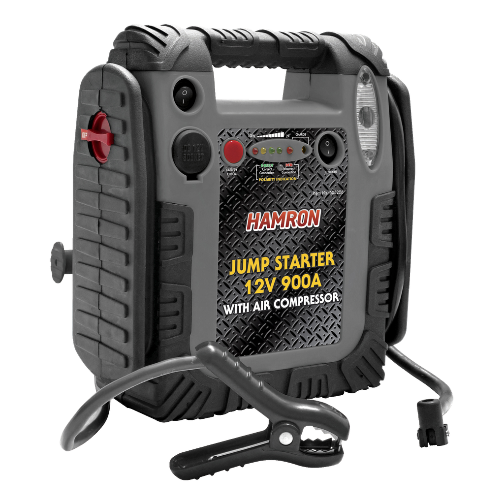 Hamron Starthjelp + kompressor