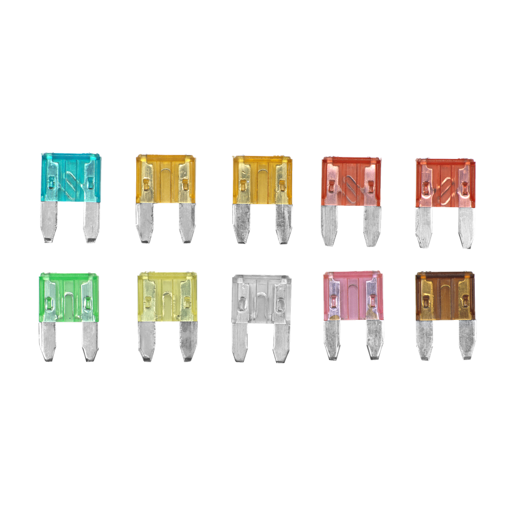 Hamron Flatstiftsikringer, mini 10 deler