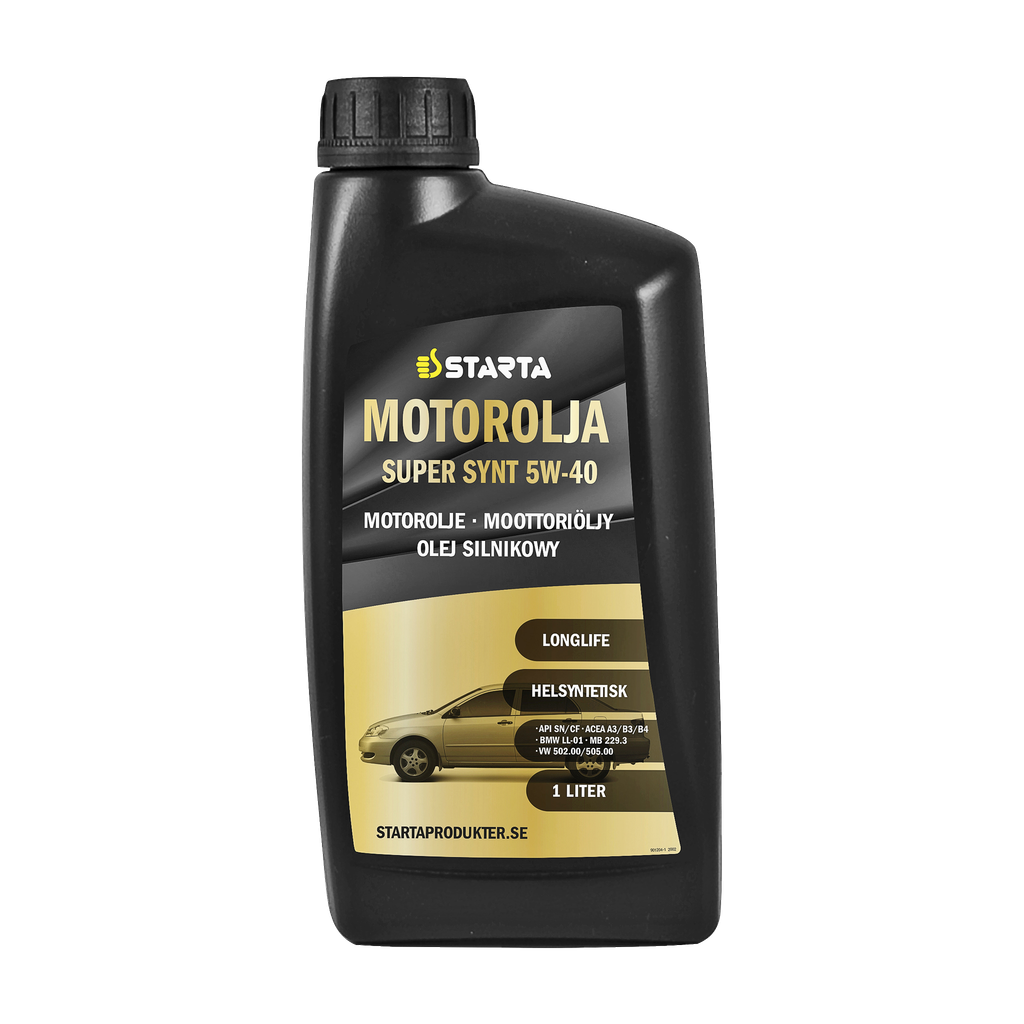 Starta Täyssynteettinen moottoriöljy