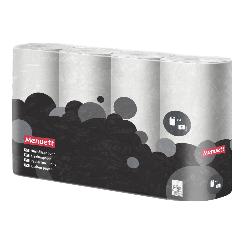 Menuett Talouspaperi 4 kpl