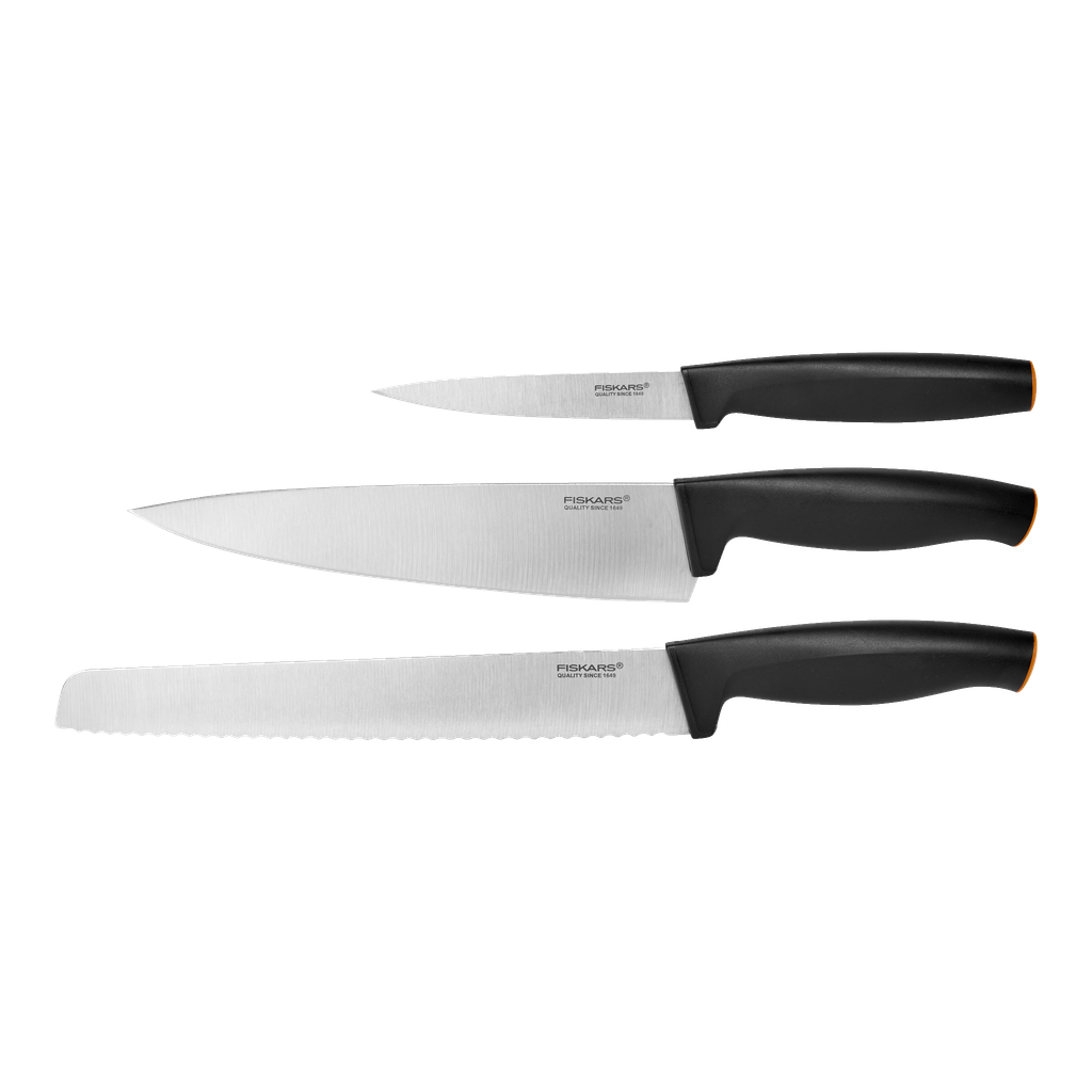 Fiskars Knivsett 3 deler