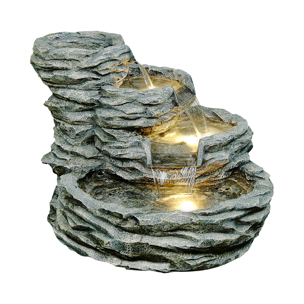 Axley Gartenbrunnen Stein
