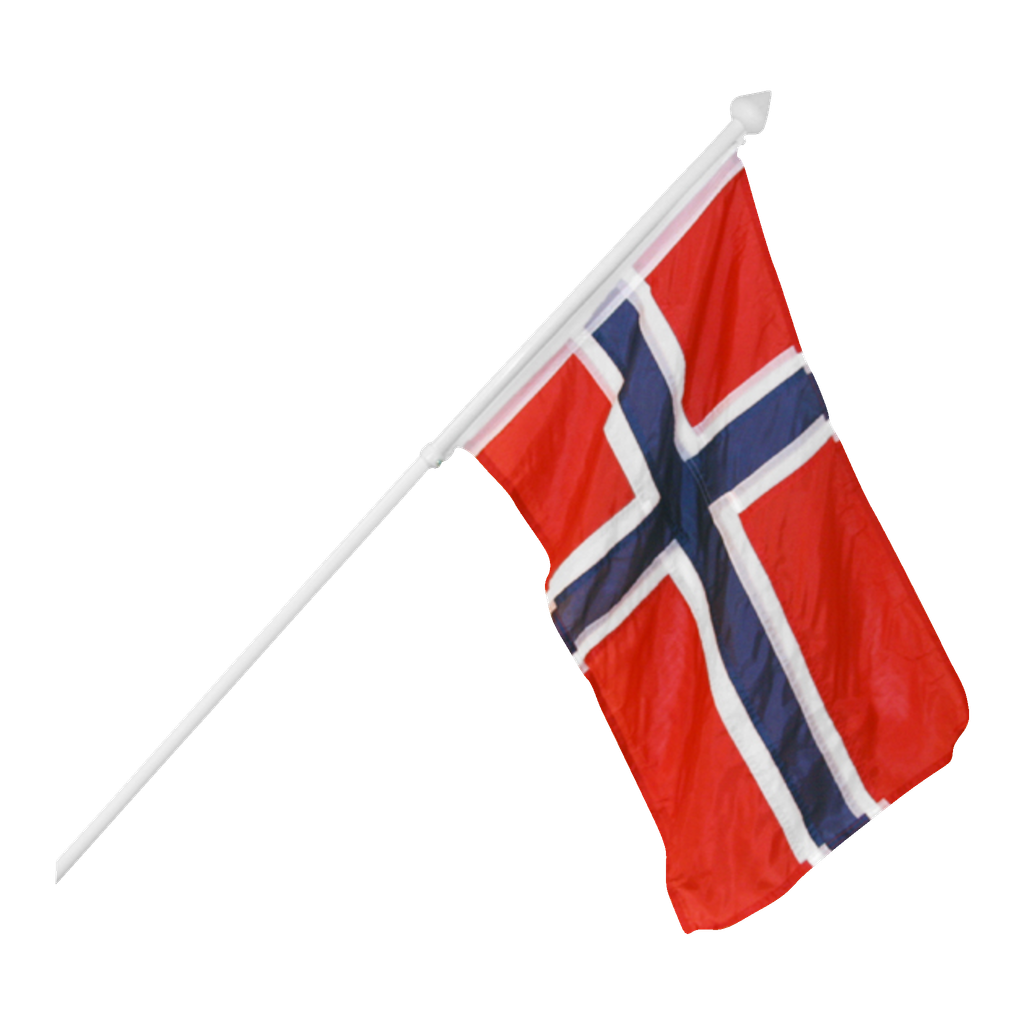 Flagmore Norsk fasadflagga