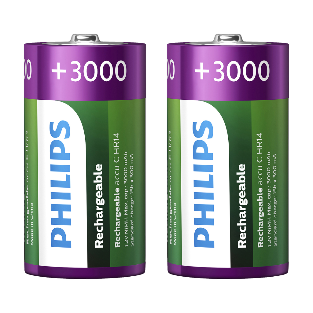 Philips Laddningsbart batteri 2-pk